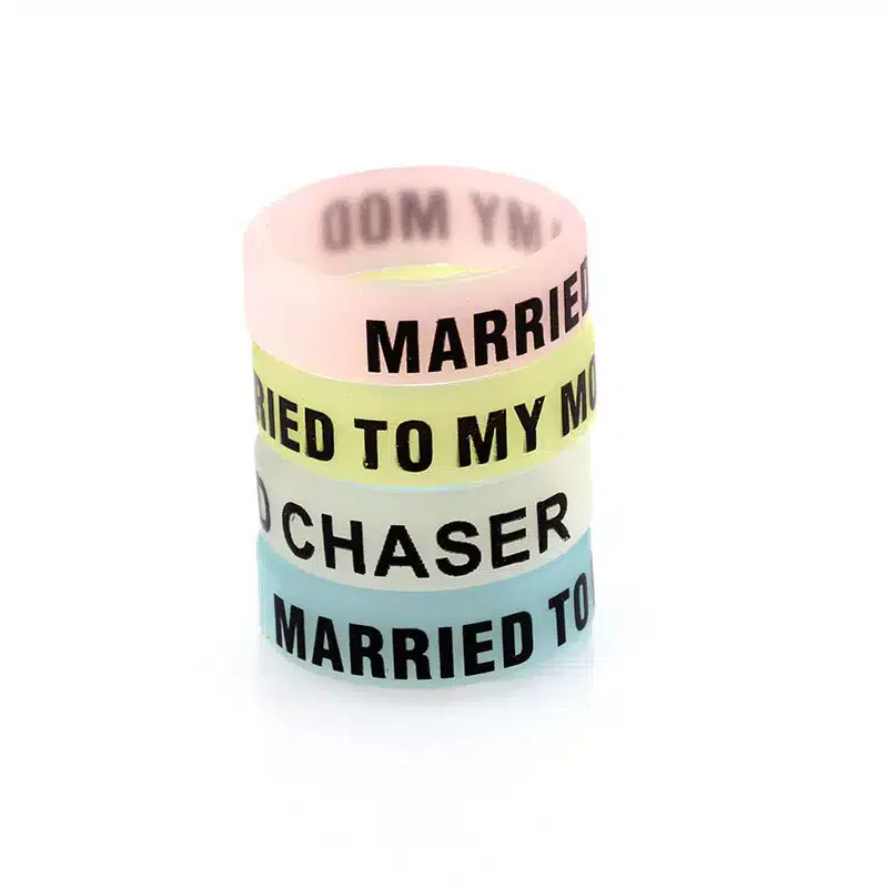 Glow in The Dark Vape Band (5pcs/pack) - Image 2