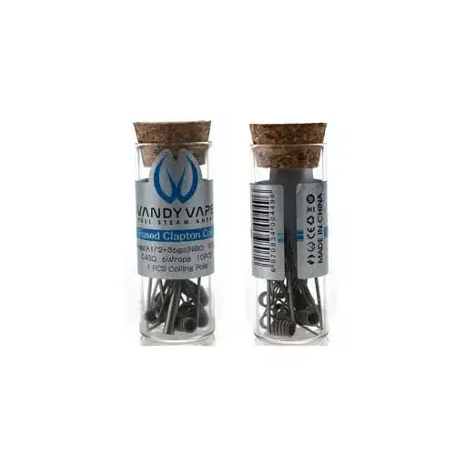 Fused Clapton Prebuilt Coil Ni80 26GA(A1)*2+36GA