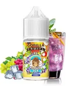 Gorilla Fruits Nic Salt - Grape Ice - 30ML