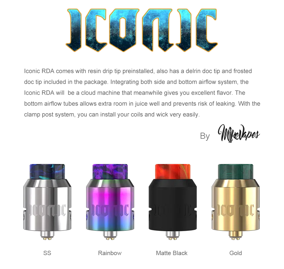 Iconic RDA Atomizer By Vandy Vape - Image 3
