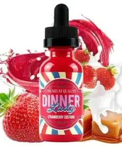 Strawberry Custard By Dinner Lady