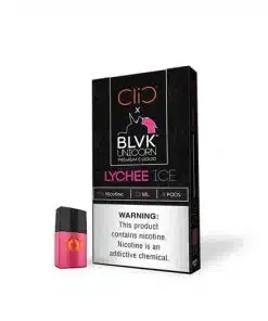 Alternative view of CLIC BLVK Salt Nic Oily Cartridge 4pcs/pack