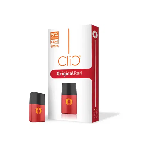 CLIC Salt Nic Oily Cartridge 4pcs/pack - Image 2