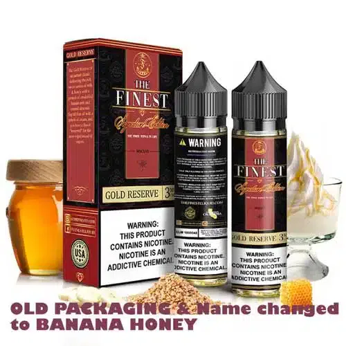 Banana Honey Signature Edition By The Finest 60ml - Image 2
