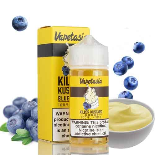 Blueberry Kustard vapetasia