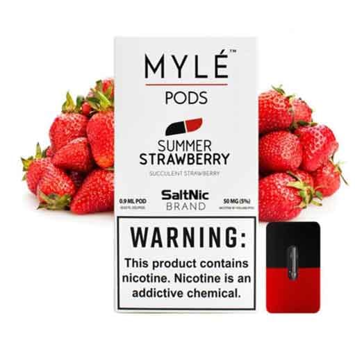 Myle Salts Pod Catridges 4pcs/pack - Image 3