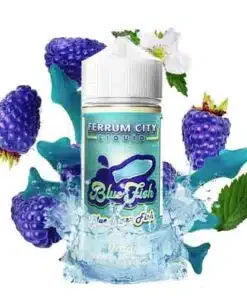 Blue Razz Fish 120ml - Ferrum City
