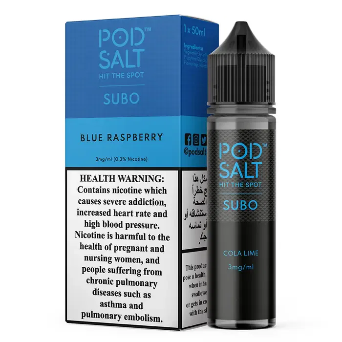 POD SALT - BLUE RASPBERRY