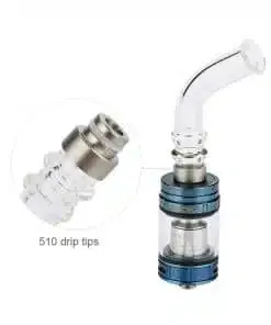 Alternative view of Curved Glass 510 Drip Tip (1pc/pack)