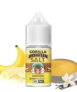 Gorilla Custard Salt - Banana - 30ML