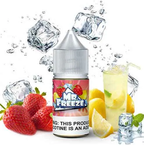 Strawberry Lemonade Frost Saltnic By Mr Freeze