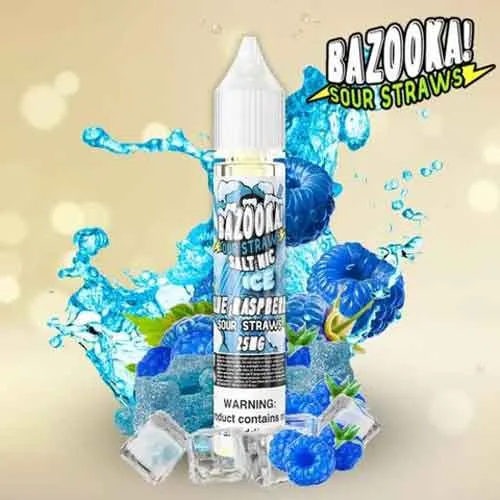 Blue Raspberry Ice Salt by Bazooka