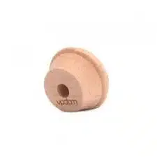 Alternative view of Vpdam Wood Round Base Atomizer stand