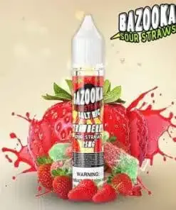 Strawberry Salt Nic by Bazooka