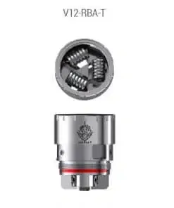 Alternative view of SMOK TFV12 RBA-T Replacement Coil