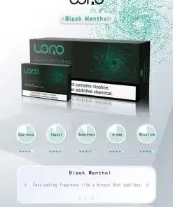 Alternative view of LONO Black Menthol - Heets