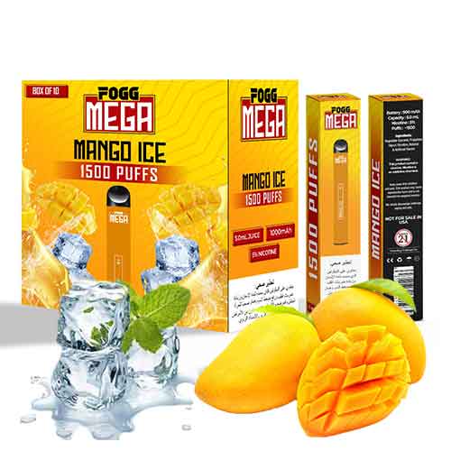 Fogg Mega Disposable 1500 Puffs - Image 2
