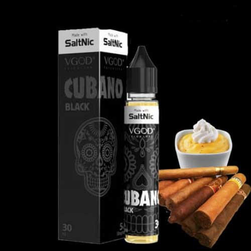 Cubano Black By VGOD saltnic