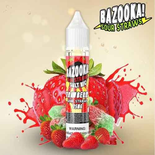 Strawberry Salt Nic by Bazooka