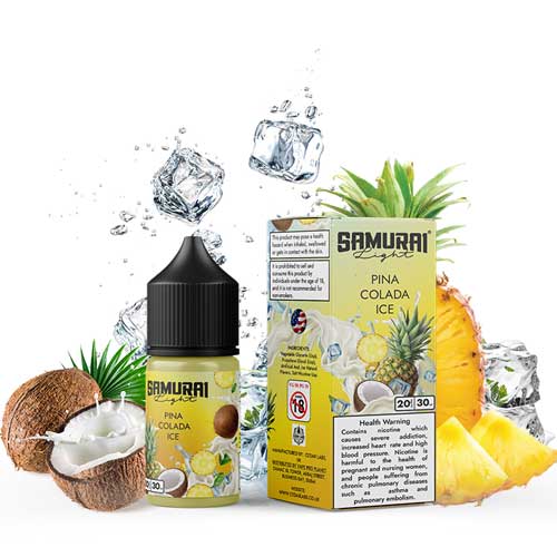 Pina Colada Ice Saltnic - Samurai Light