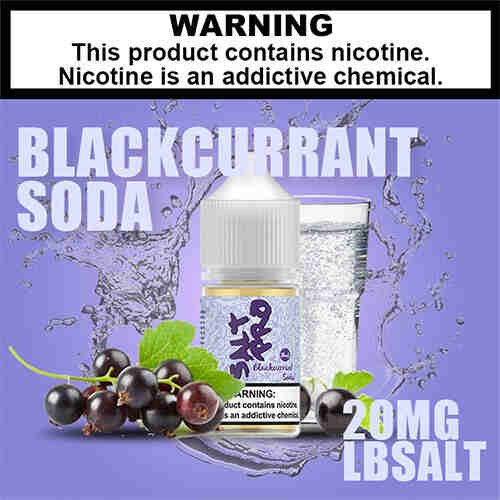 Blackcurrant soda - Salt Pro